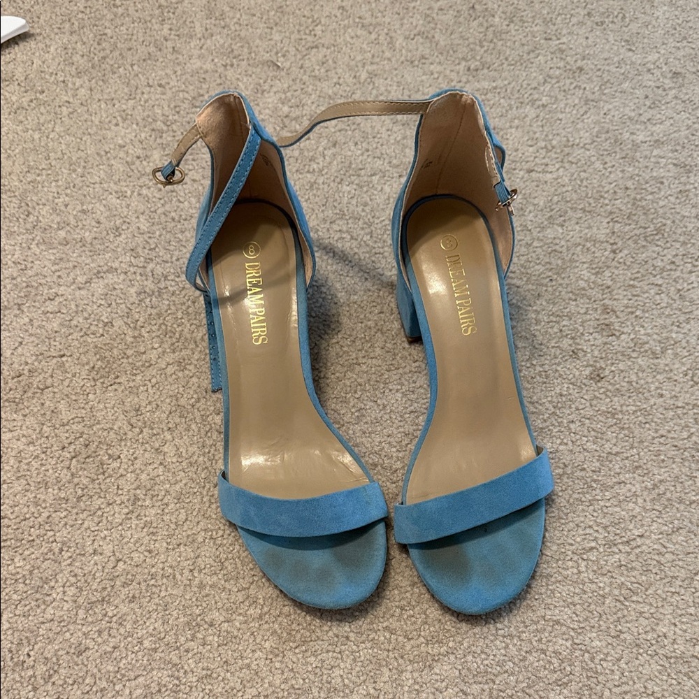 dream pairs Blue Heels